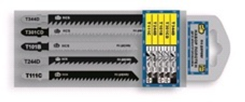 Полотна д/эл.лобзика  по дереву Набор  5шт  (888)  6580955 (кейс)