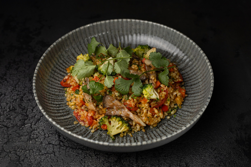 Булгур с овощами