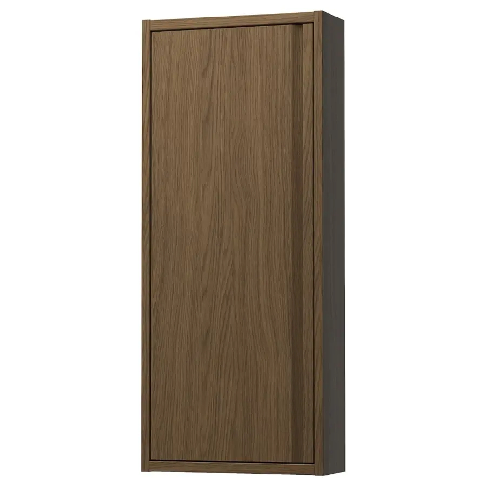 Навесной шкаф - ÄNGSJÖN / АNGSJОN IKEA/ ЭНГСЬЕН ИКЕА, 95х40 см, коричневый