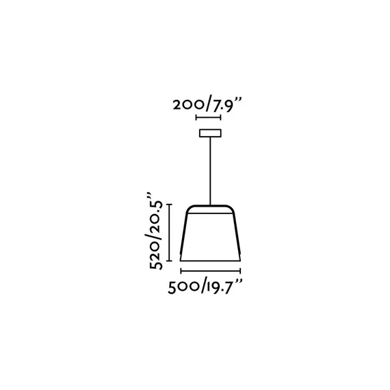 Люстра Stood, 52х50 см