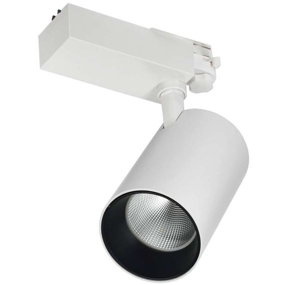 LIGHTING Светильник светодиодный трековый 302 PRO 50Вт 4000К трехфазный 36град белый (3шт/упак) IEK LDSK-0-304-50-4000-K01-3