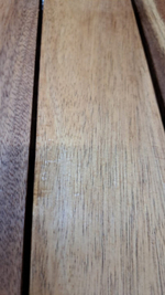 Стол деревянный обеденный Nardi Frasca Maxi Fix Iroko, тортора, натуральный