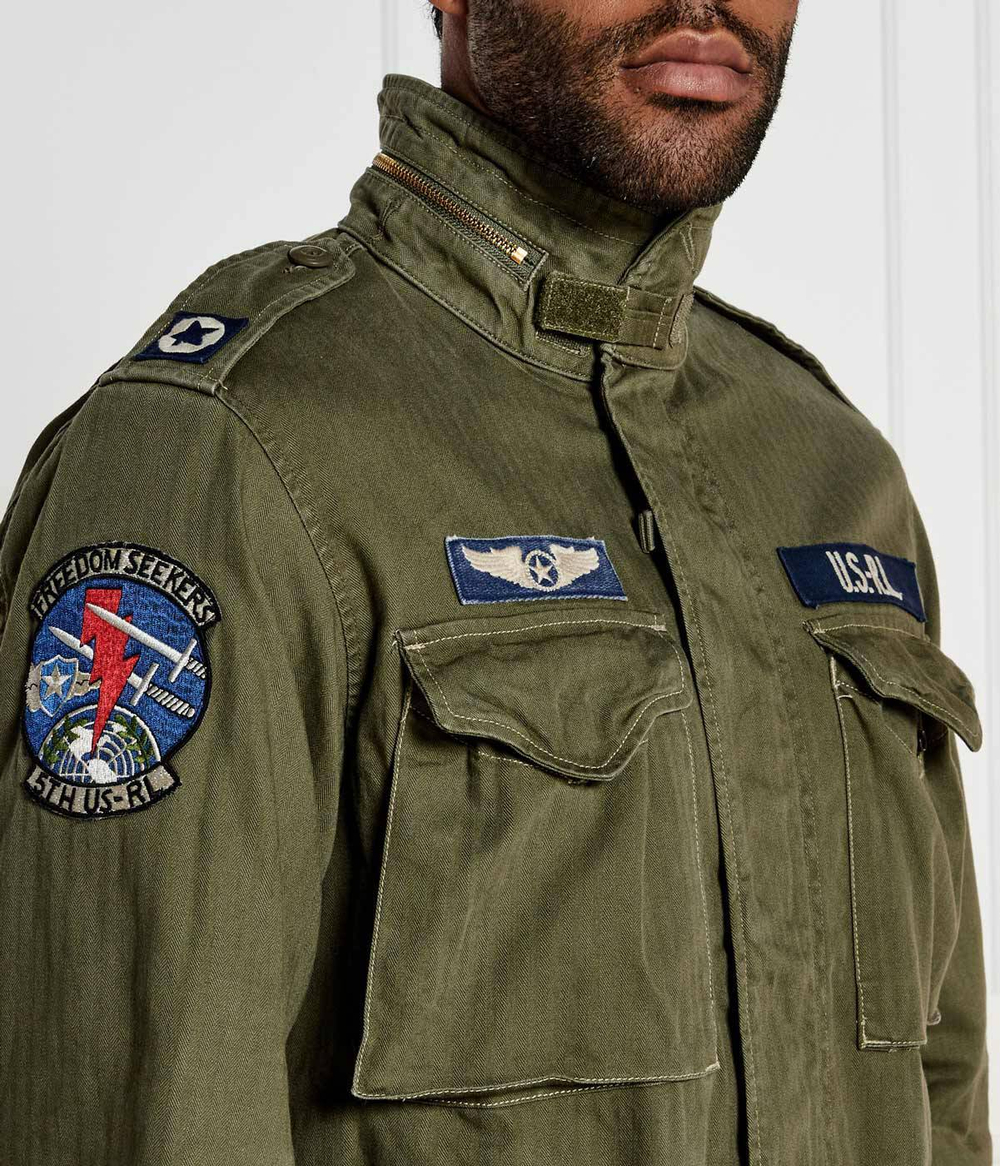 Куртка POLO RALPH LAUREN - оливковый(710961616)