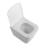 Унитаз подвесной безободковый с сиденьем и смывом TORNADO BelBagno ARDENTE-TOR BB520CH-TOR