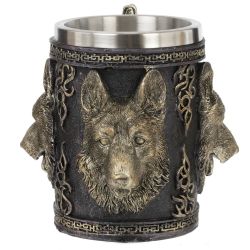 GAEM Кружка "Волк", 600 мл, L19 W14 H13 см
