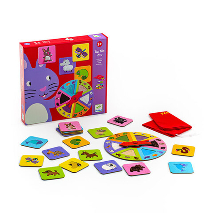 Тактильное лото Djeco Животные
