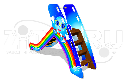 Детская горка «Радуга»