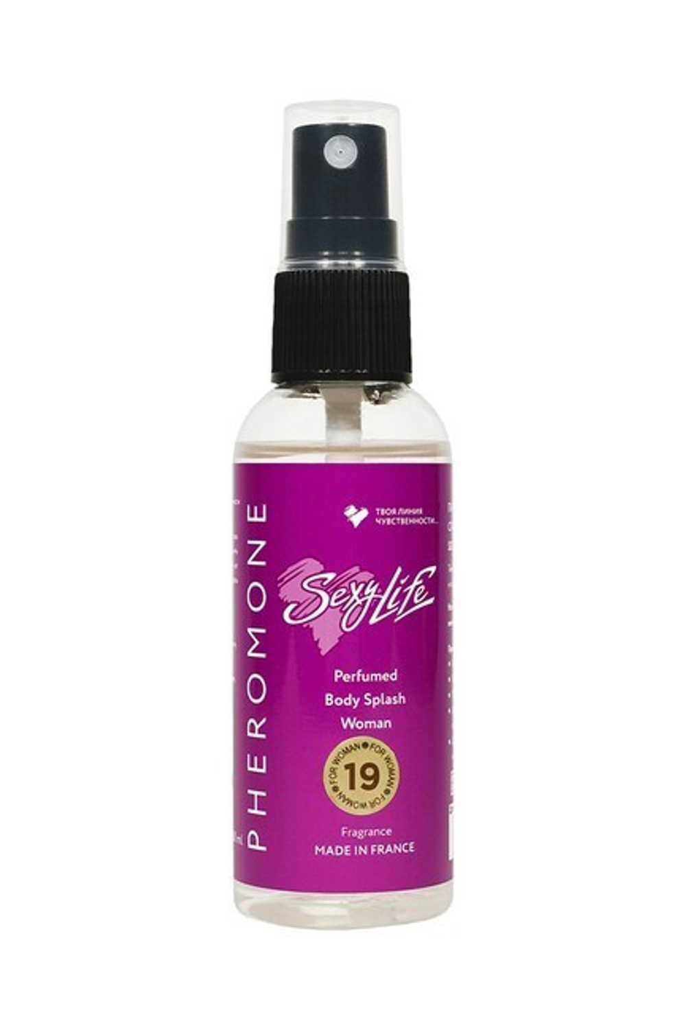 Парфюмерный спрей с феромонами для женщин №19 философия аромата Coco Mademoiselle (Цвет: прозрачный)