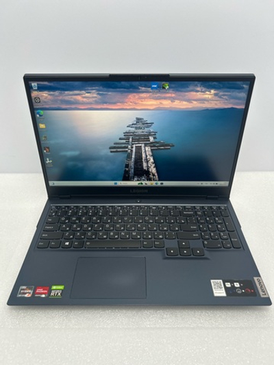 Ноутбук Lenovo Legion 5-15ACH6 (82JW00CGRU) 15.6"/ AMD Ryzen 5 5600H/RAM 8 GB/SSD 512 GB/Nvidia RTX3050 4GB/1920x1080/IPS 165 Hz/Windows 10/Подсветка кл-ры:LED/синий. Состояние: Уценка/ царапины на матрице