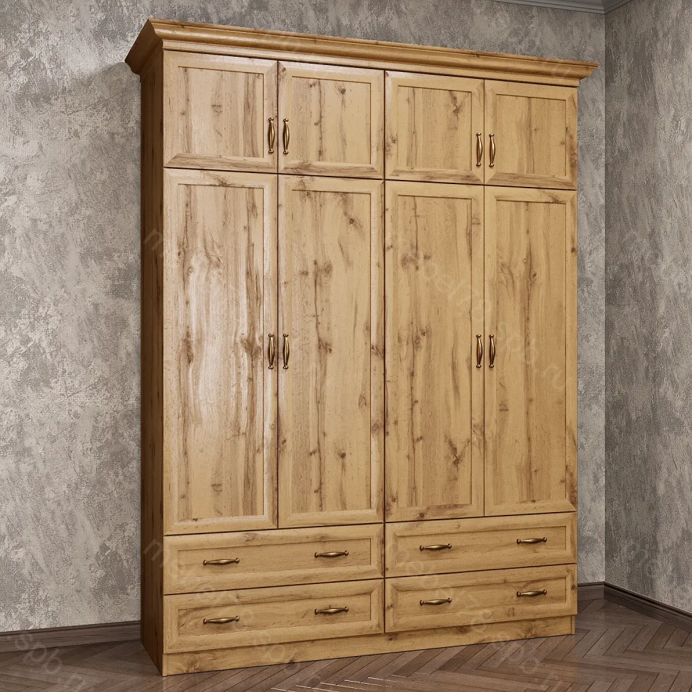 Шкаф распашной с антресолью 4/10