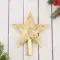 Макушка звезда Узоры с конфетти 12х14 см., золото, Зимнее Волшебство (3562599)
