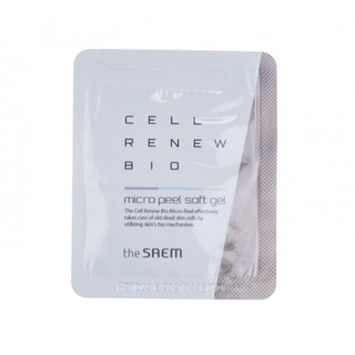 Гель отшелушивающий для лица мини THE SAEM Cell Renew Bio Micro Peel Soft Gel 2,5 мл