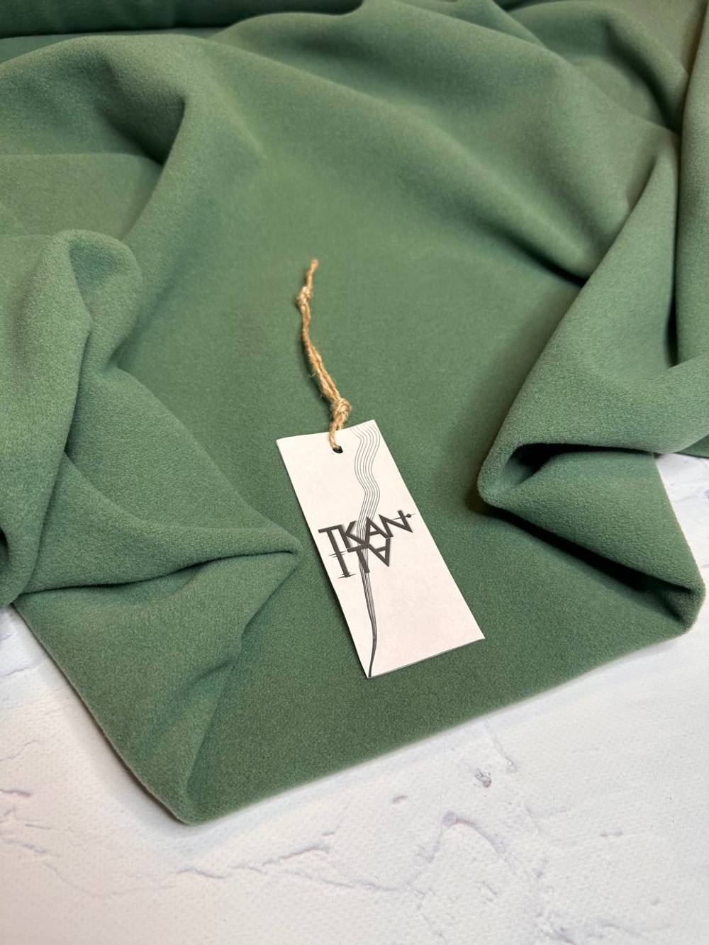 Пальтовая однотонная шерсть с кашемиром (Alta Moda для Valentino, 85%шерсть/15%кашемир, Зеленые глаза, 500 гр/м2, 150)