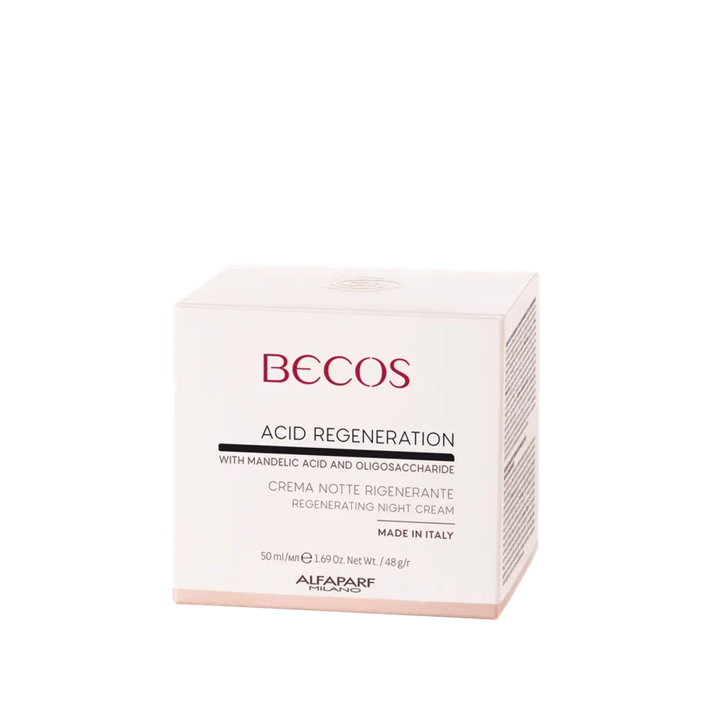 BECOS Ночной крем с регенерирующим действием-REGENERATING NIGHT CREAM ,50 мл