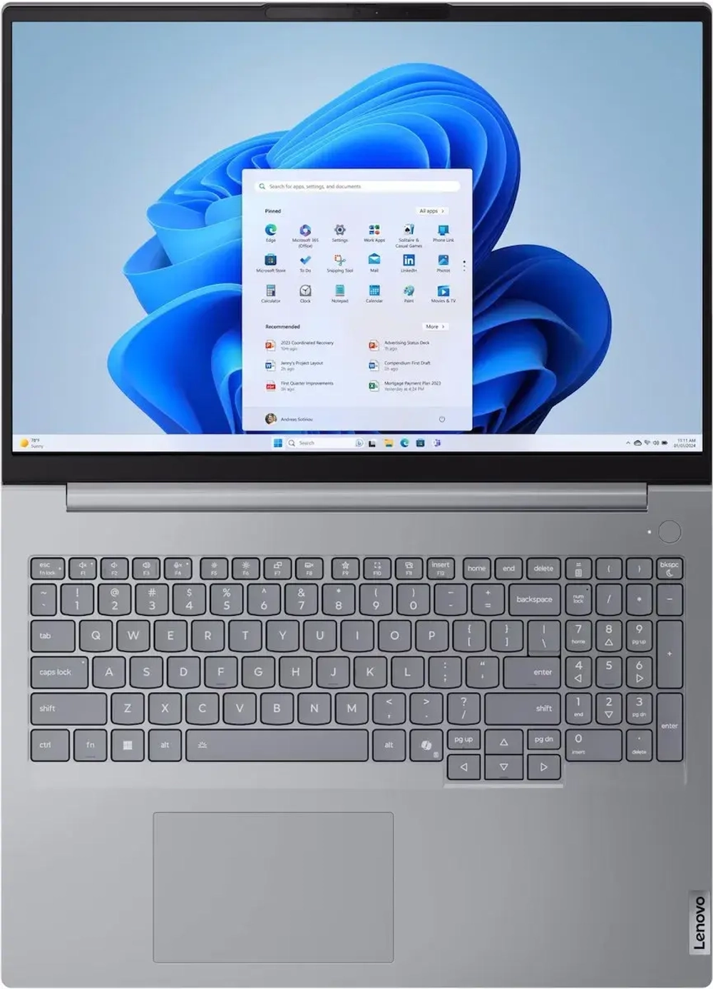Ноутбук Lenovo ThinkBook 16 G8 IRL (21SH00FWRT)