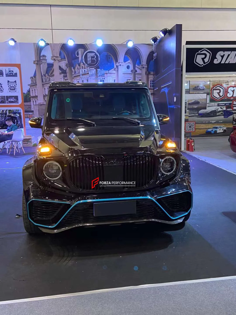 Обвес переделка для Mercedes-Benz G-Class W464 2019+ в Maybach Мерседес Гелик гелентваген