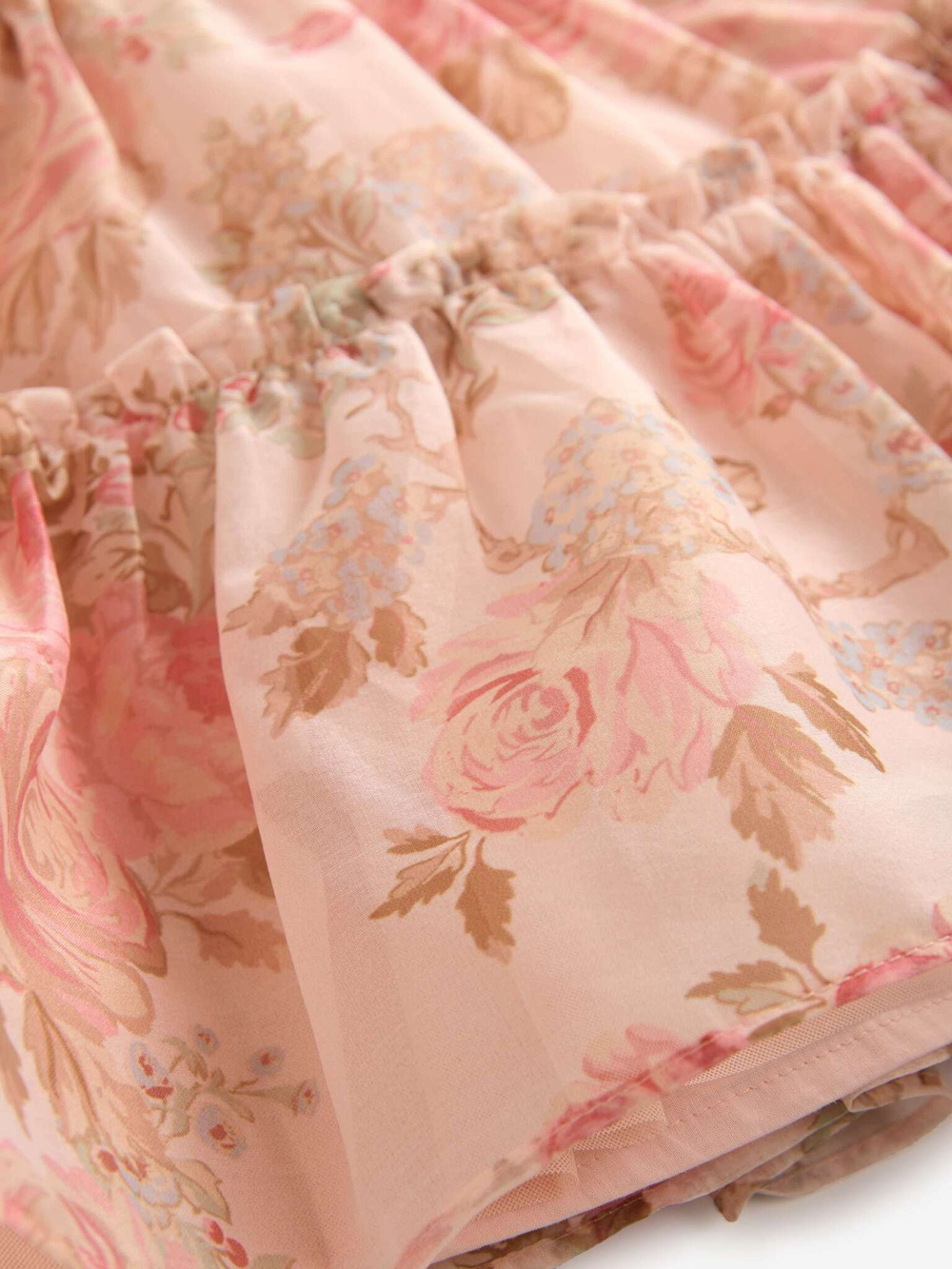 Платье для девочки Next E54-793, Персиковый