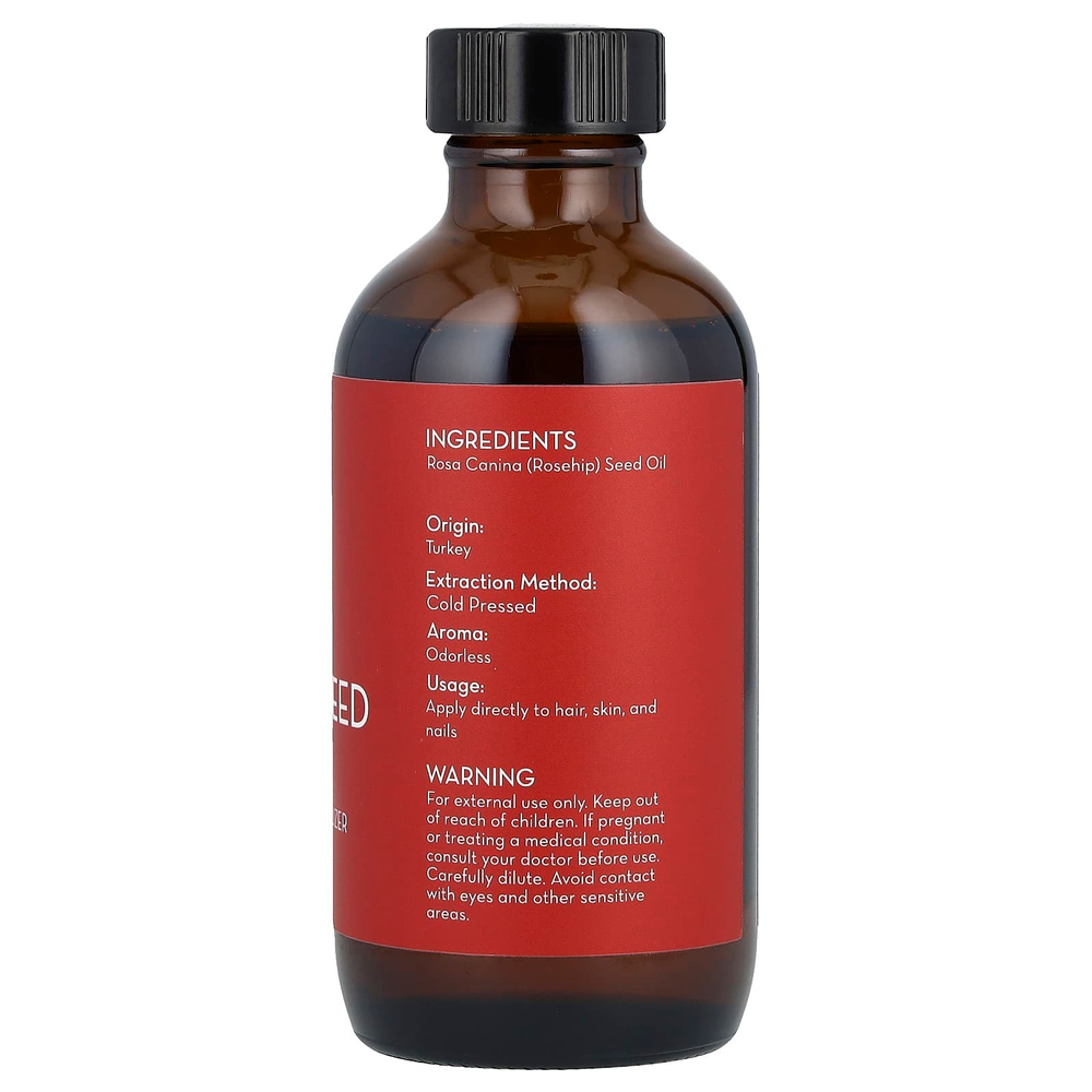 Pure Body Naturals, Масло семян шиповника, 118 мл (4 жидк. унц.)