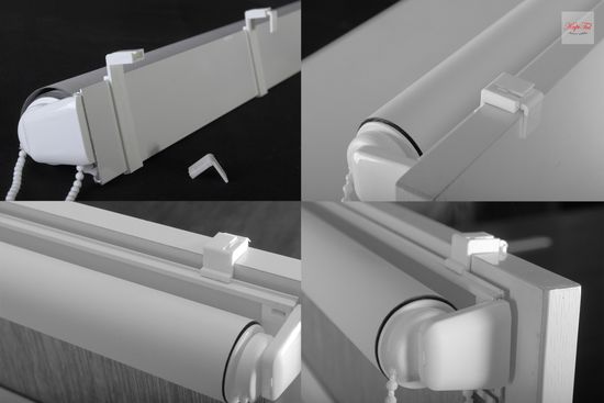 Рулонная штора Parma Блэкаут (тёмно-серый)