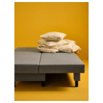 3-местный диван-кровать - IKEA ÄLVDALEN/ALVDALEN/ЭЛВДАЛЕН ИКЕА, 81х82х194 см, серый