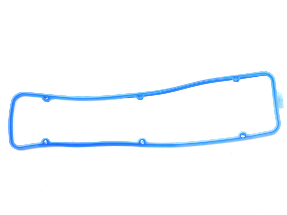 Прокладка клапанной крышки УМЗ 4216 ЕВРО-4 а/м ГАЗель, УАЗ синий силикон, ПРЕМИУМ ПолиуретанДеталь