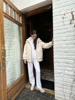 Куртка TEDDY, молочный