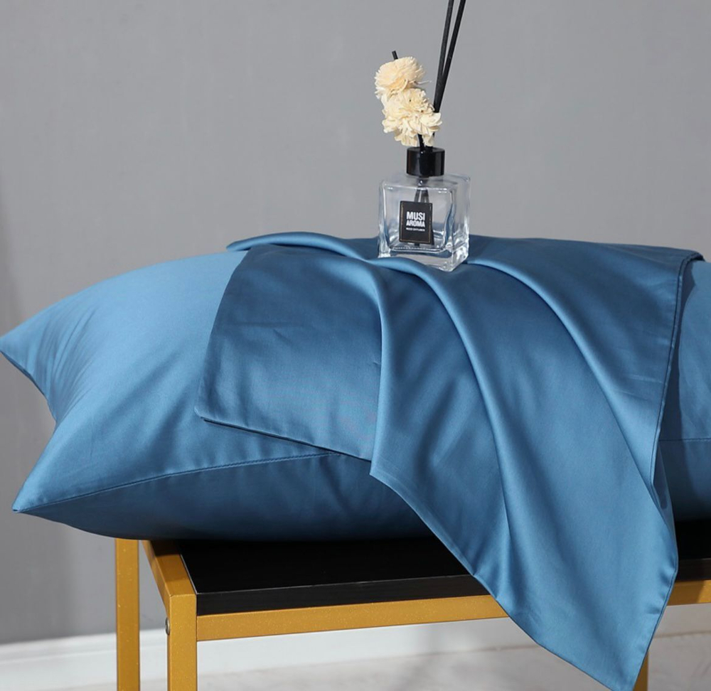 ZEPHYR HOME Комплект наволочек 50х70 Египетский хлопок Синий