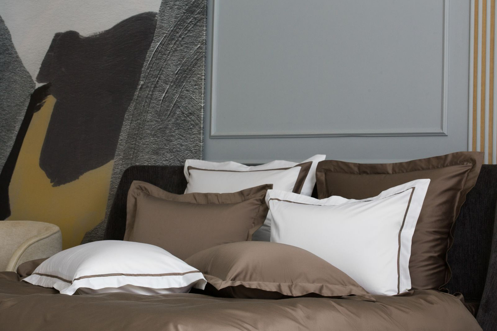 Наволочки 2шт 50х90 German Grass Alpine Brownie Allure  с широким кантом