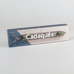 Блюдо сервировочное стеклянное cadaqu?s 36.5 см, синее