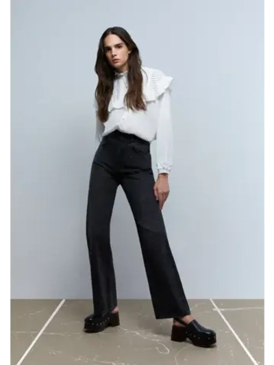 Джинсы со стразами