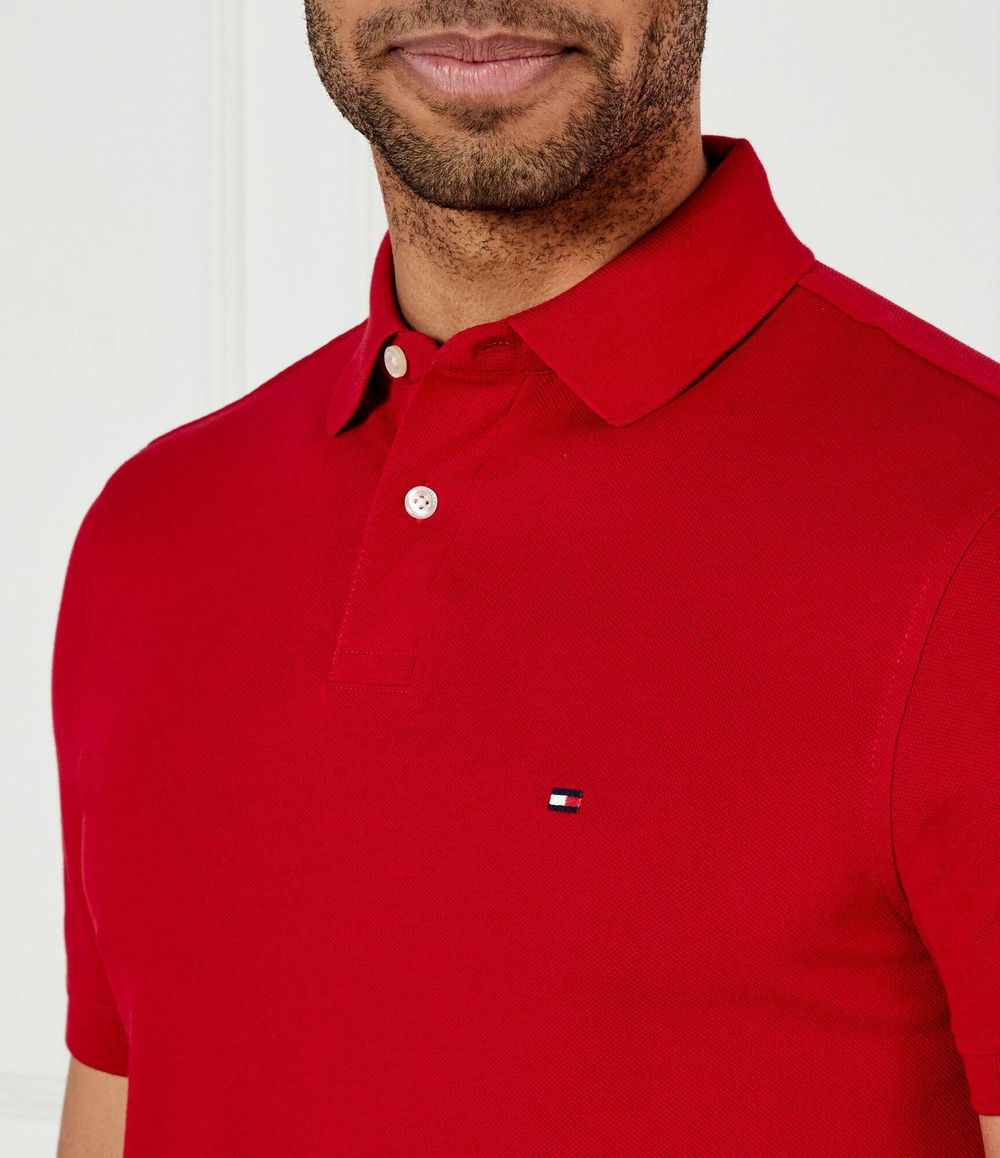 Поло 1985 Tommy Hilfiger - красный(MW0MW17770)