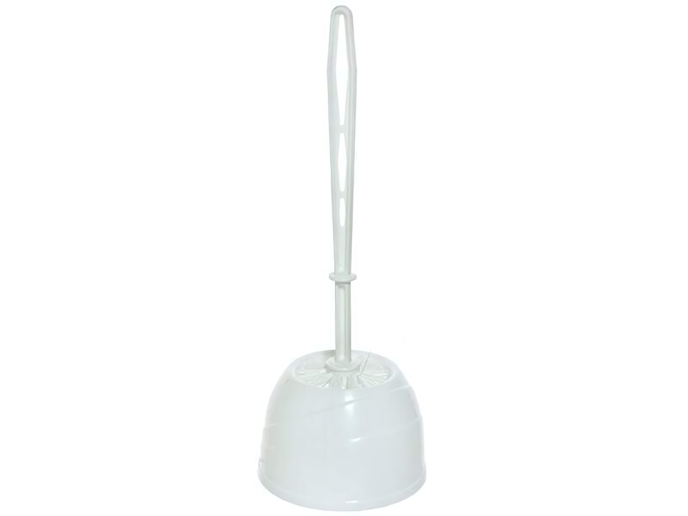 Ерш с подставкой Aqua снежно белый