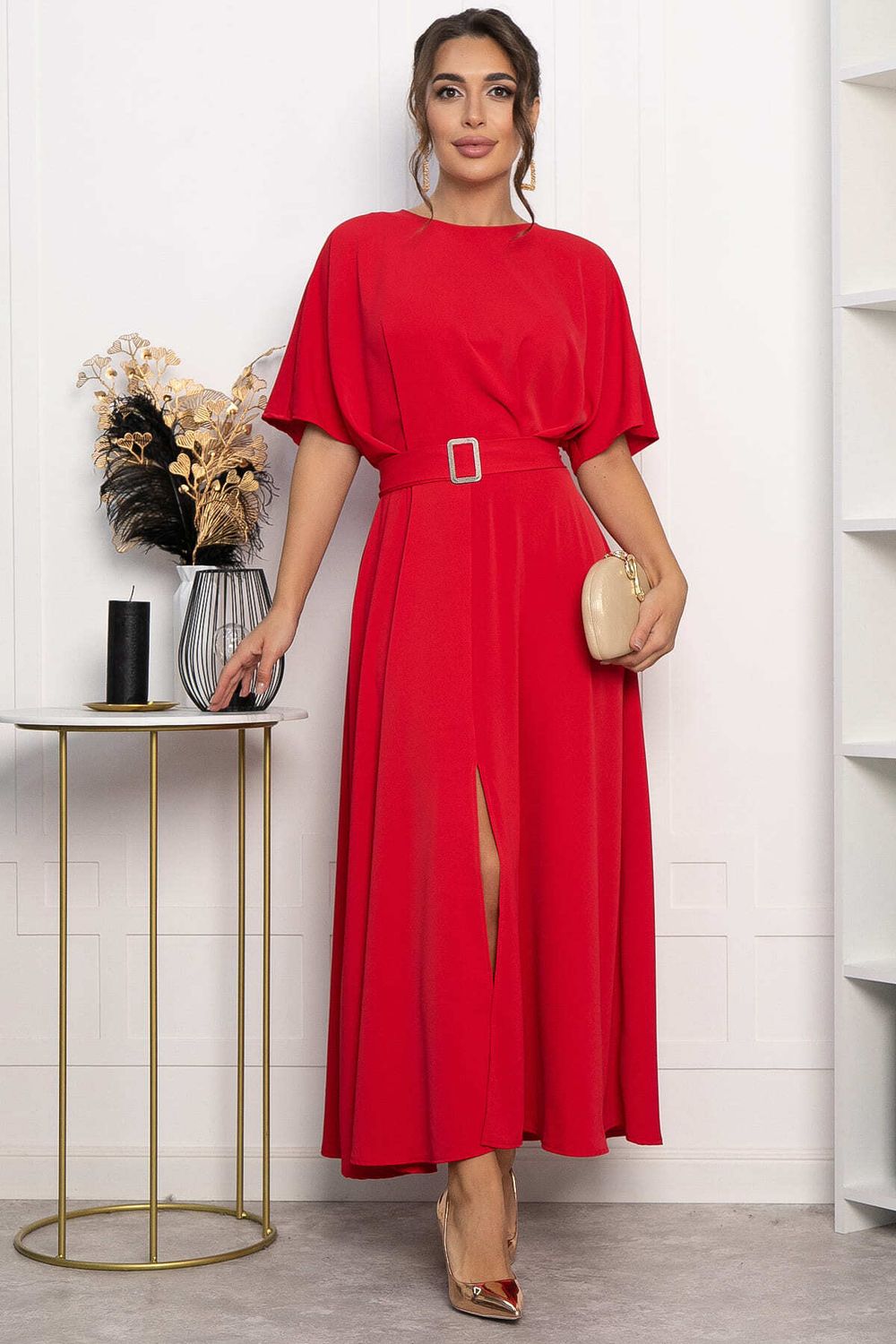 Платье Мерло (алый) П14266-30М LT Collection