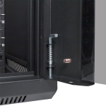 Шкаф настенный 19" TERACOM PRO 12U 600x450 мм дверь стеклянная с замком-ручкой чёрный