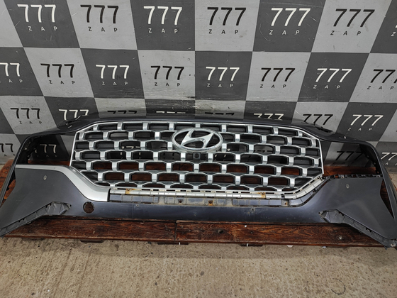 Бампер передний Hyundai Santa Fe 4 (TM) 20-нв Б/У Оригинал 86511S1500