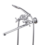 Смеситель универсальный Vista с плоским изливом 300 мм LM7651c