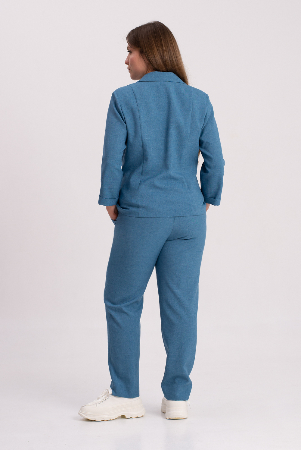 Жакет женский 3736зпб, Деним #38Ден043736зпб