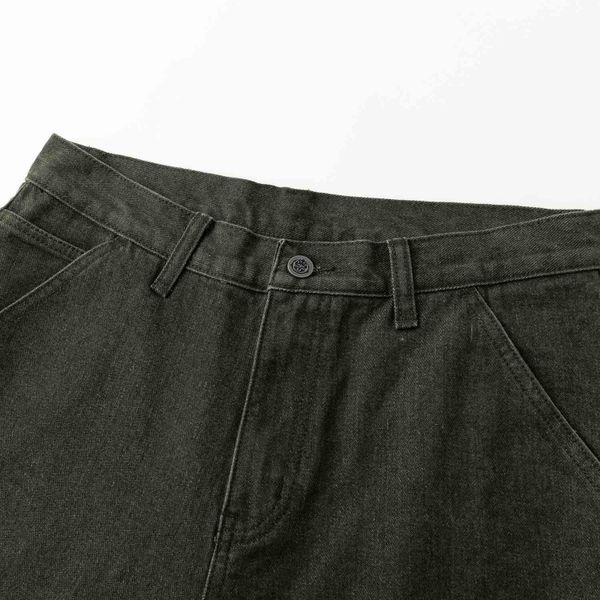 Джинсы Nineties темно-зеленые - фото 5