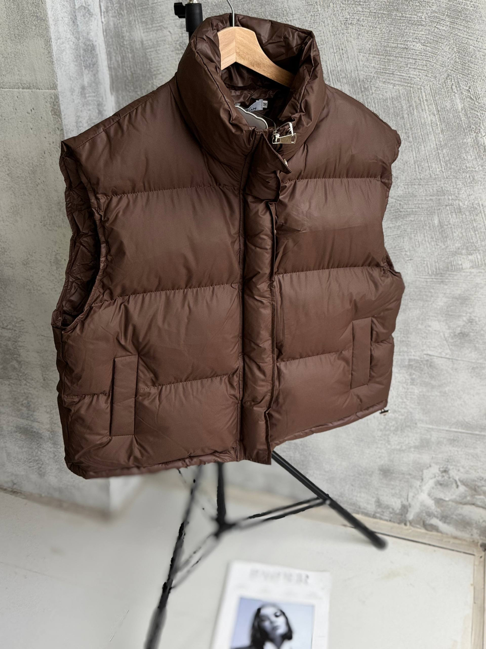 Жилетка женская 1068 шоколад