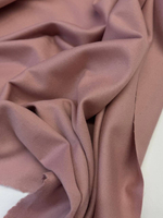 Костюмная шерсть с кашемиром пыльно-розовая