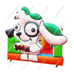 Надувной батут "Пёсик", 4*4*3,5 м