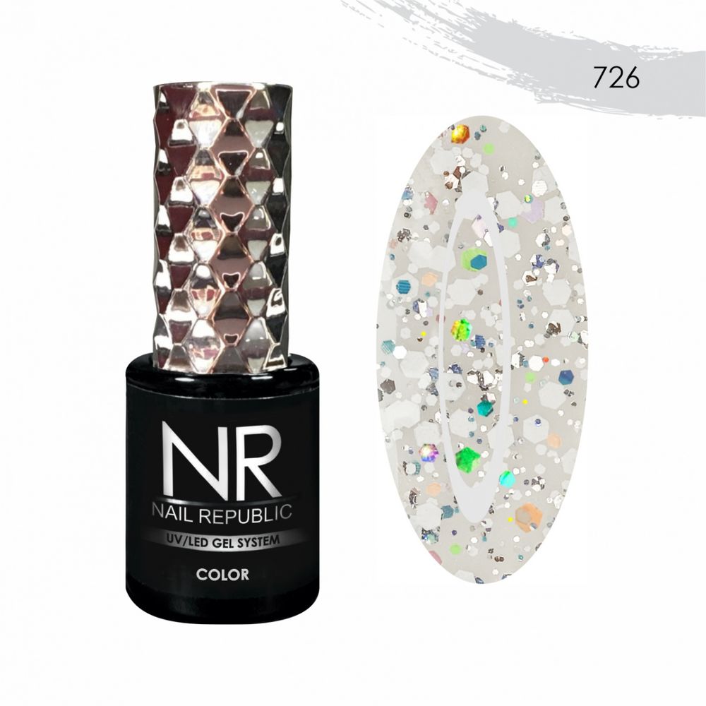 Nail Republic Гель-лак NR-726 Euphoria, 10 мл