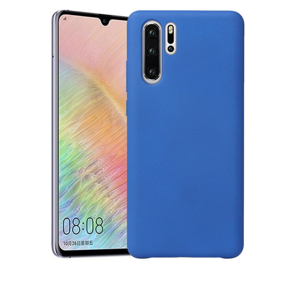 Клип-кейс Silicone Cover для Huawei P30 Pro, синий