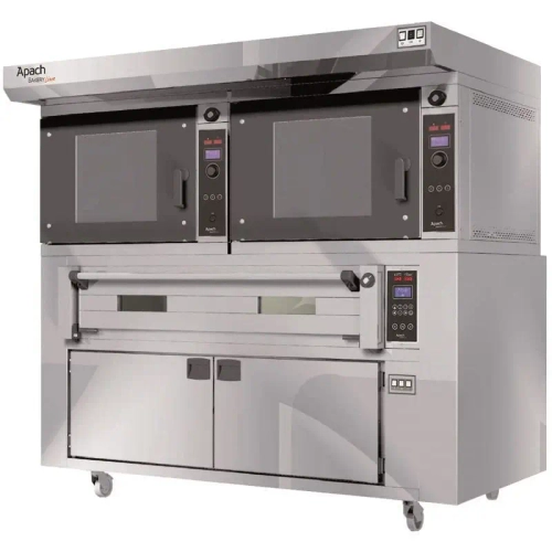 Печь конвекционная электрическая Apach Bakery Line 2K5P60P DP+E4L18PA DPBI-T