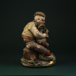 Фарфоровая мануфактура Pezzato / Capodimonte «Шотландский волынщик»