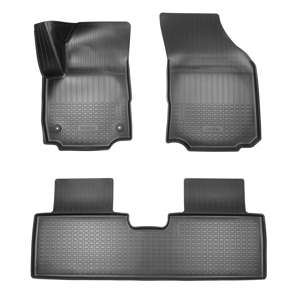 Ковры в салон Norplast/Unidec для Chevrolet Equinox III (2017-)Полиуретан,Черный, арт.NPA10-C12-380