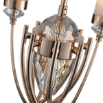 SL1402.253.06 Люстра подвесная ST-Luce Латунь/Латунь, Прозрачный E14*6 40W ЭЛЕГРА