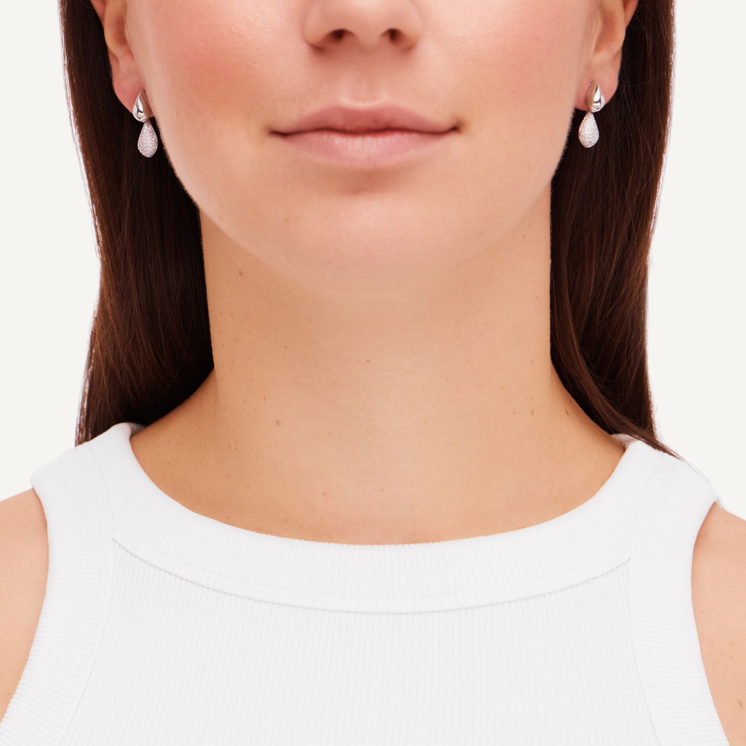 Серьги Hanged Drop Earrings – Silver