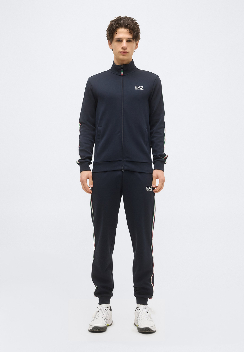 EA7 Emporio Armani ITALIAN SPIRIT - Футболка национальной сборной - Синий