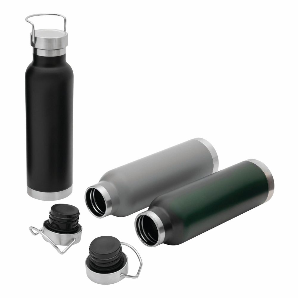 Вакуумная изолированная бутылка MILITARY Серый